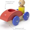 Tegu 12-24 Months|2 Years < Wooden Magnetic Racer - Red