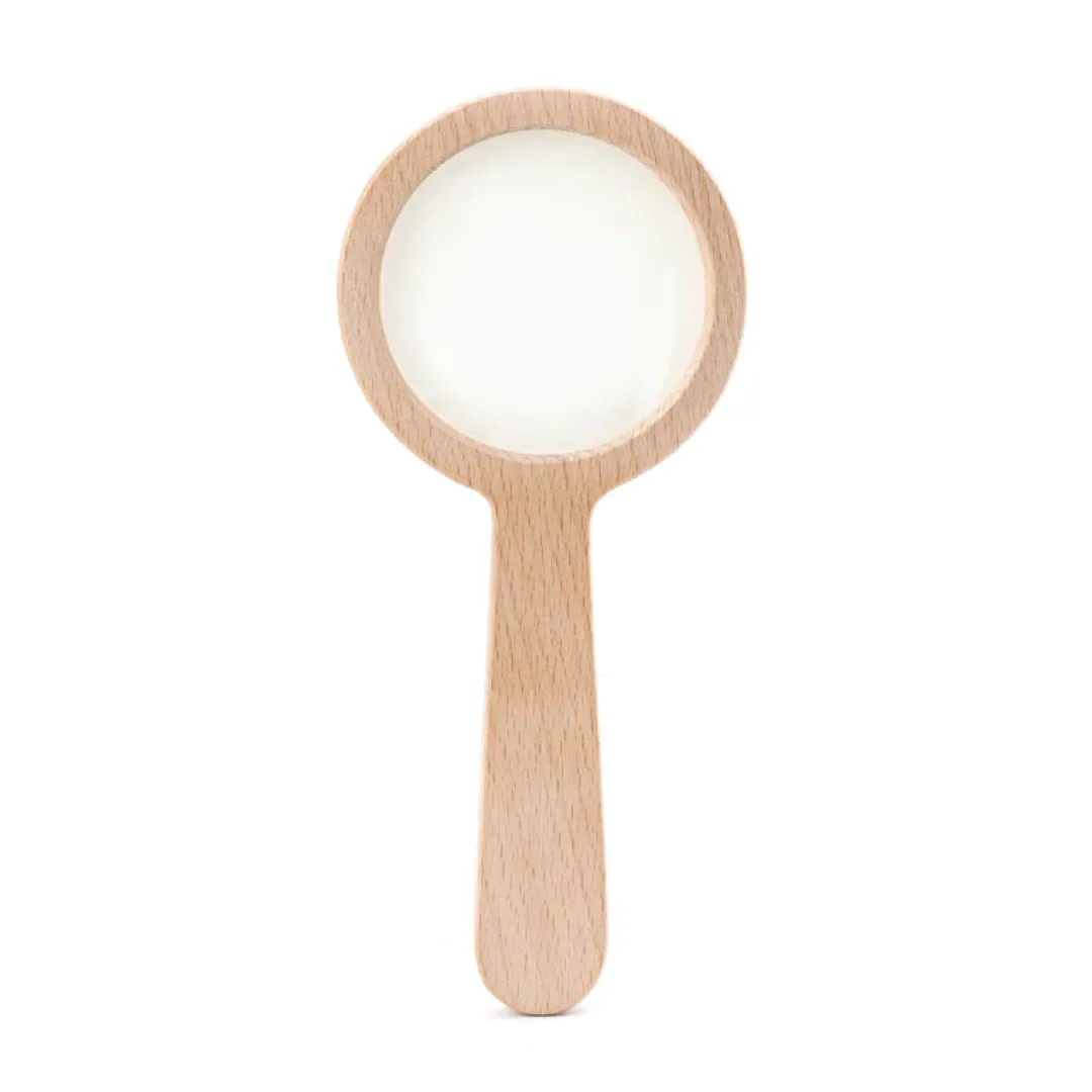 Kikkerland Design Outdoor Toys|Wooden Toys < Wooden Magnifying Glass