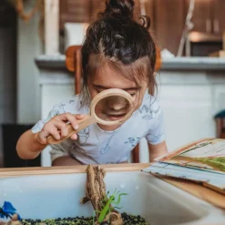 Kikkerland Design Outdoor Toys|Wooden Toys < Wooden Magnifying Glass