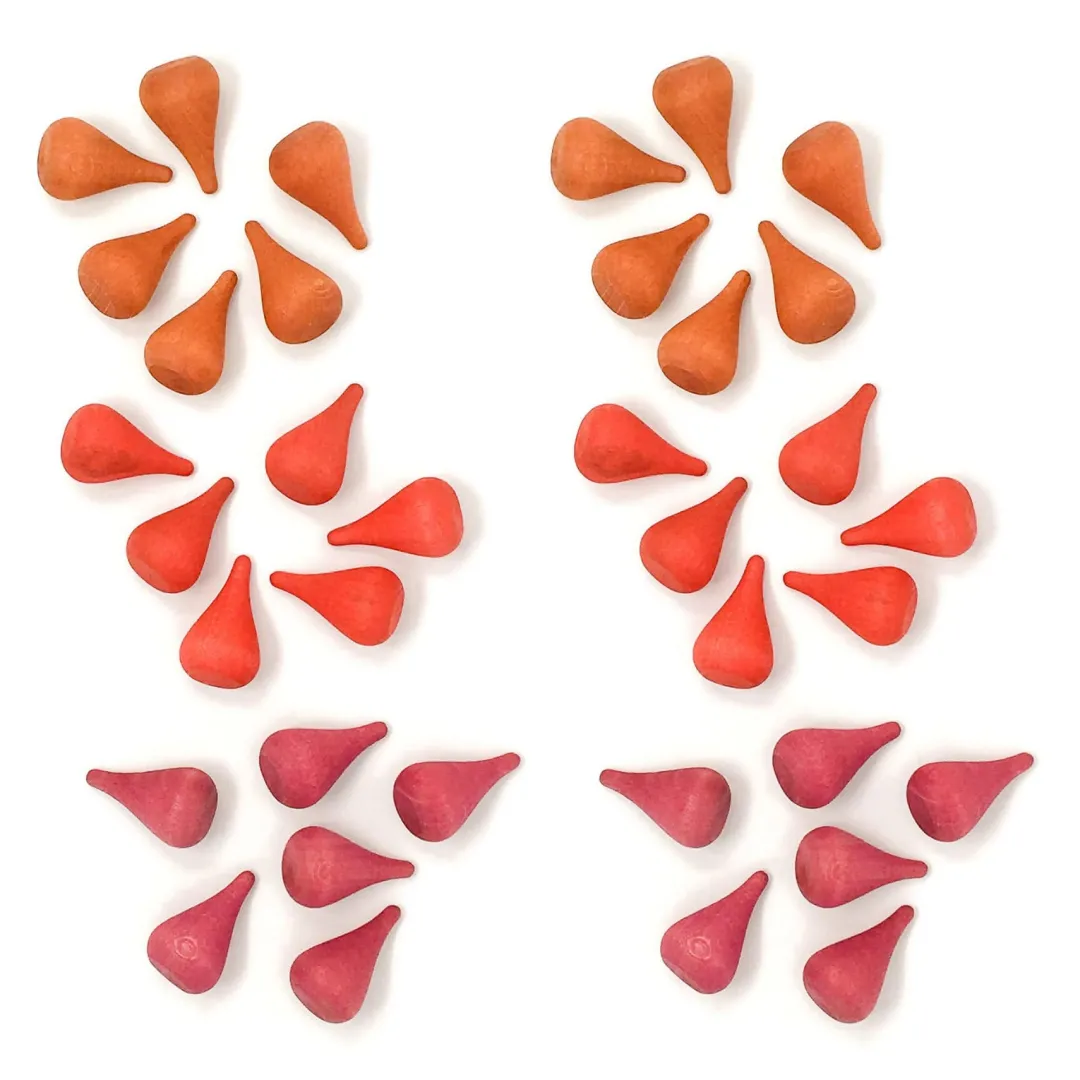 Grapat Wooden Toys|4 Years < Wooden Mandala Set, Fire Cones