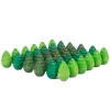 Grapat Fairies & Gnomes|Wooden Toys < Wooden Mandala Set, Green Trees