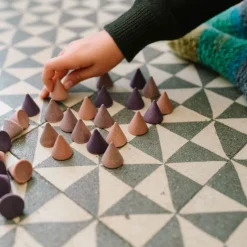 Grapat Wooden Toys|4 Years < Wooden Mandala Set - Peak