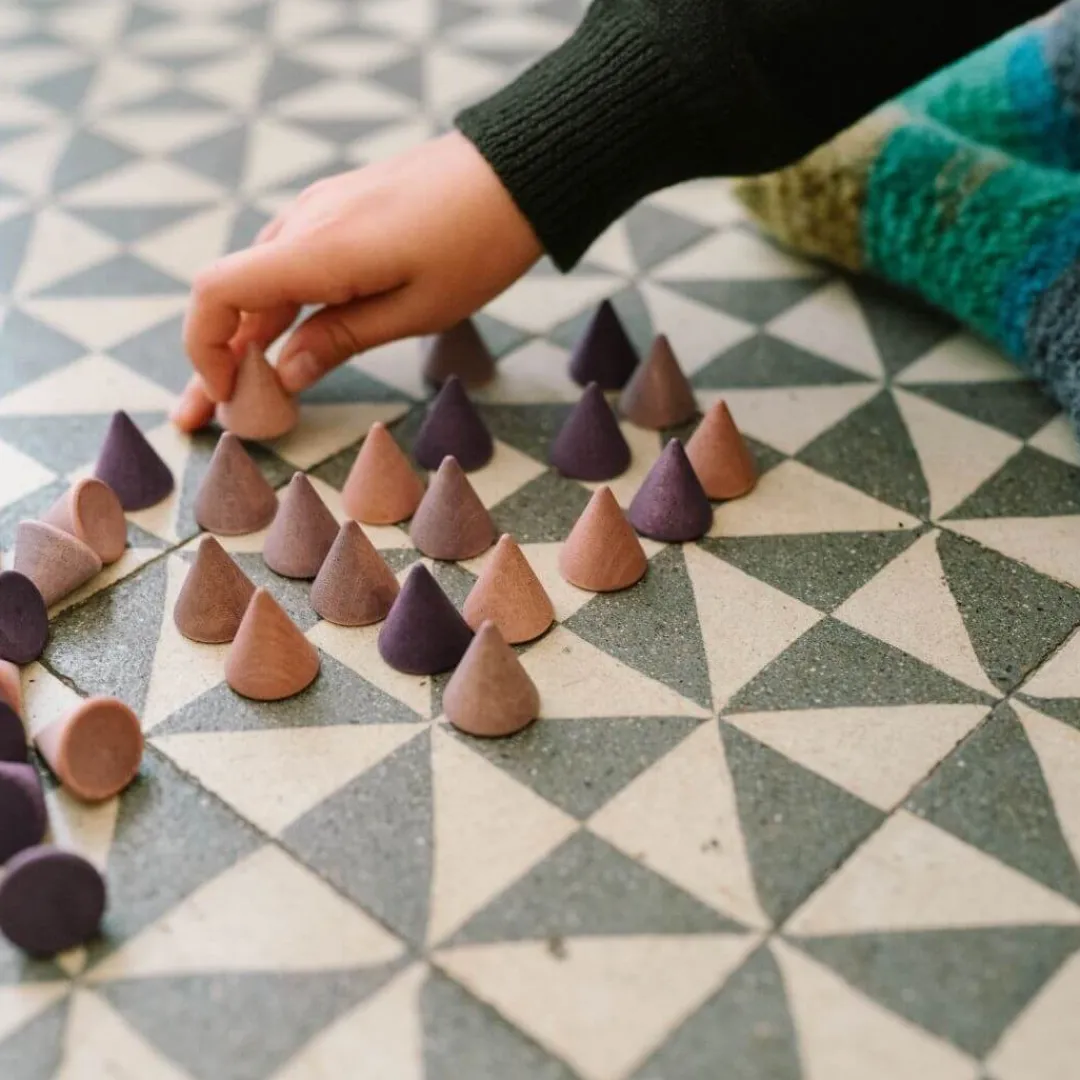 Grapat Wooden Toys|4 Years < Wooden Mandala Set - Peak
