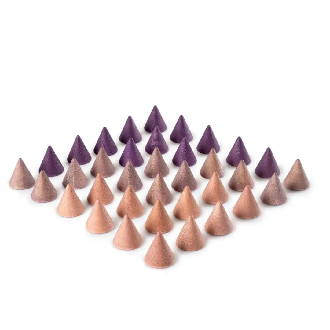 Grapat Wooden Toys|4 Years < Wooden Mandala Set - Peak