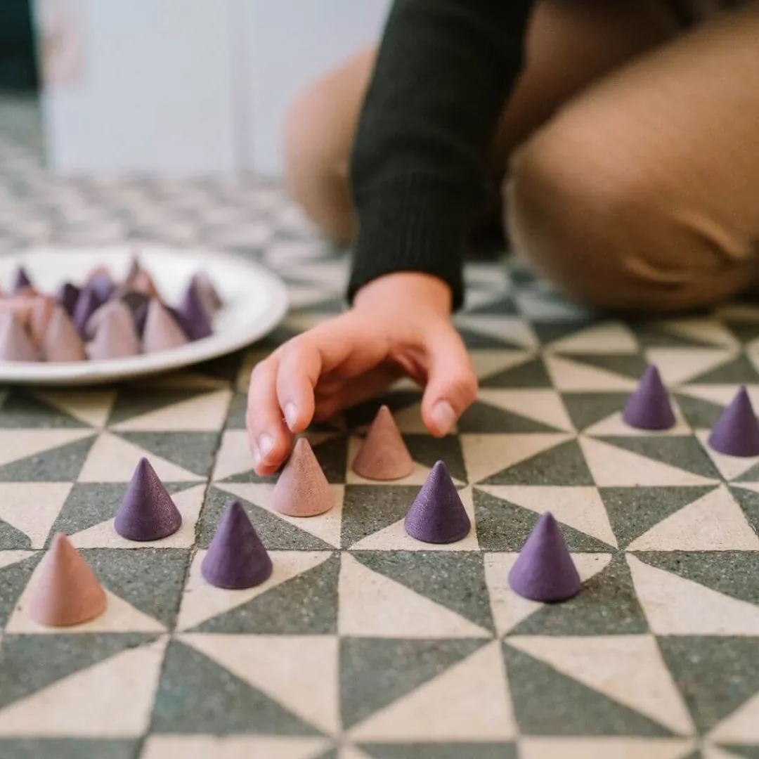 Grapat Wooden Toys|4 Years < Wooden Mandala Set - Peak