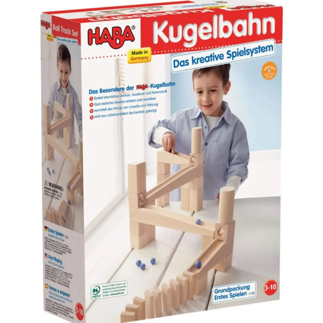 HABA Marble & Ball Runs|Wooden Toys < Wooden Marble Run Starter Set