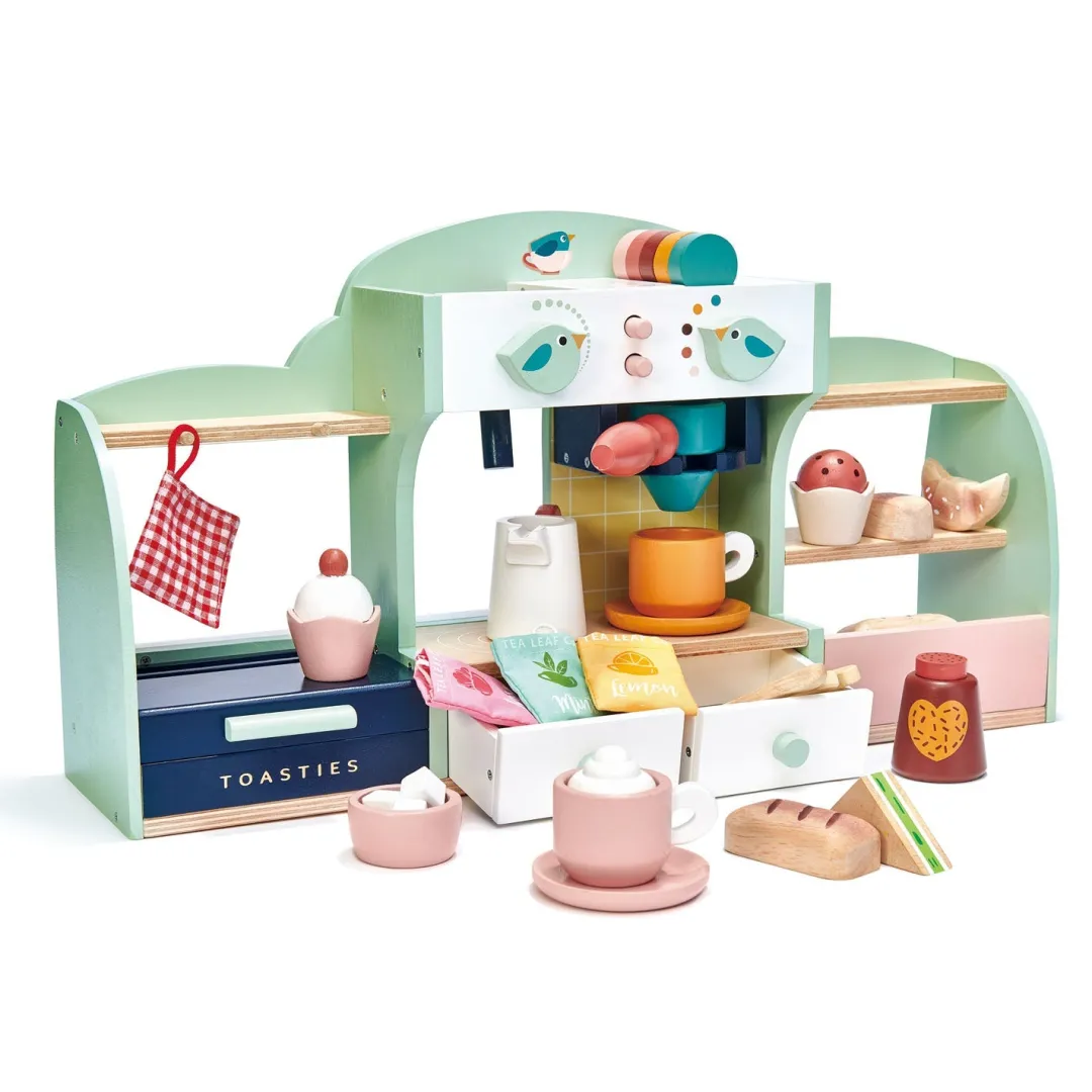 Tender Leaf Wooden Toys|4 Years < Wooden Mini Chef Bird’s Nest Café