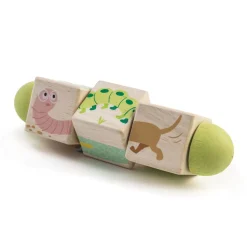 Tender Leaf Toys 12-24 Months|Wooden Toys < Wooden Mix and Match Twisting Puzzle