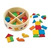 PlanToys Wooden Toys|Early Learning < Wooden Mosaic Shapes with Container
