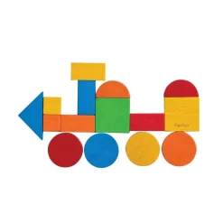 PlanToys Wooden Toys|Early Learning < Wooden Mosaic Shapes with Container