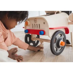 PlanToys USA 4 Years|3 Years < Wooden Motor Mechanic Car Repair Set
