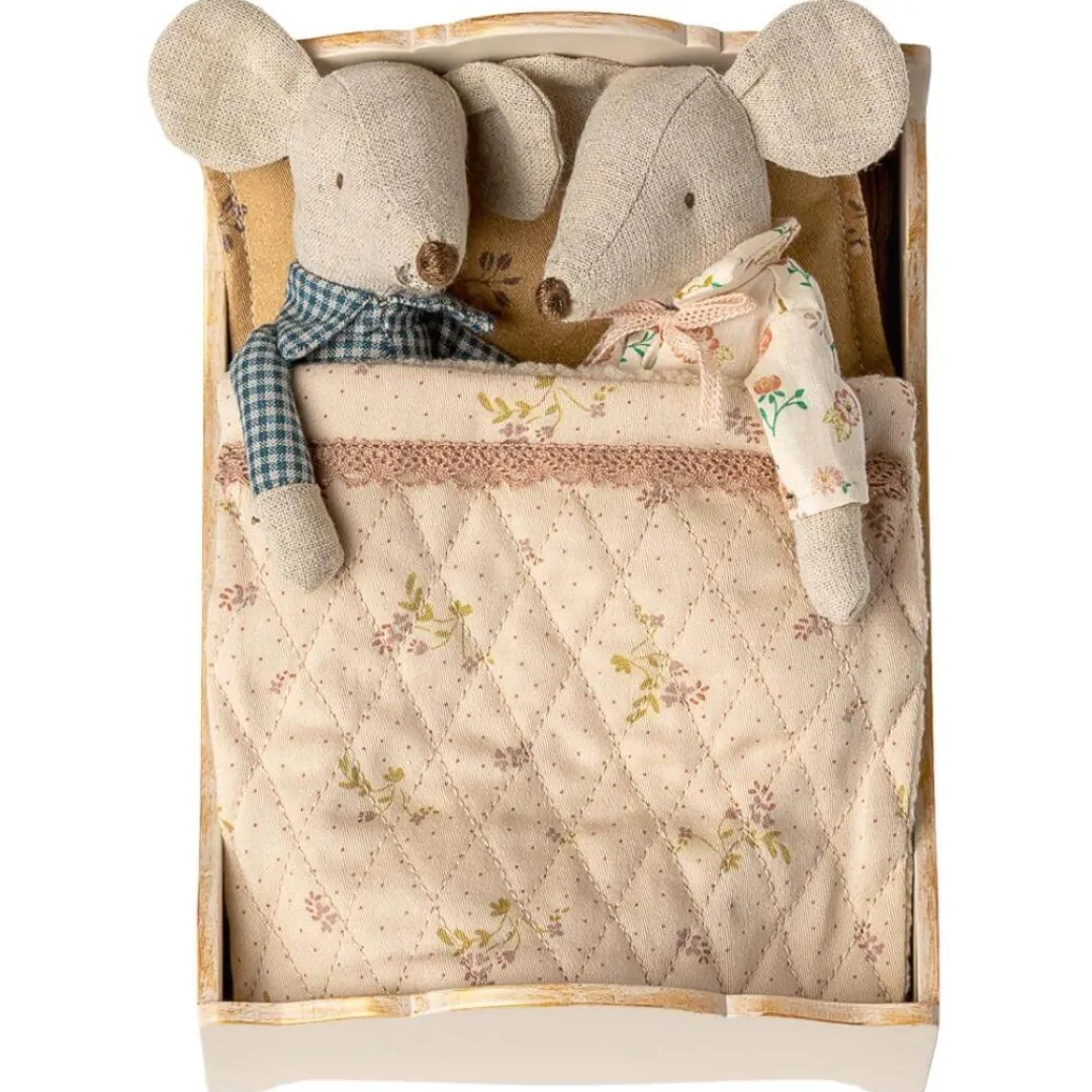 Maileg Maileg Collection|4 Years < Wooden Mouse Bed