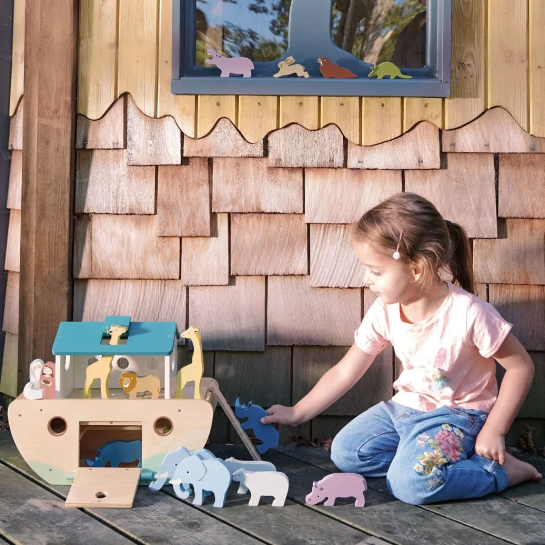 Tender Leaf Wooden Toys|4 Years < Wooden Noah’s Ark Play Set
