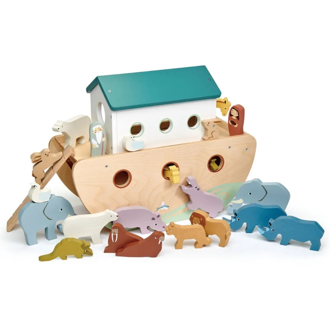 Tender Leaf Wooden Toys|4 Years < Wooden Noah’s Ark Play Set