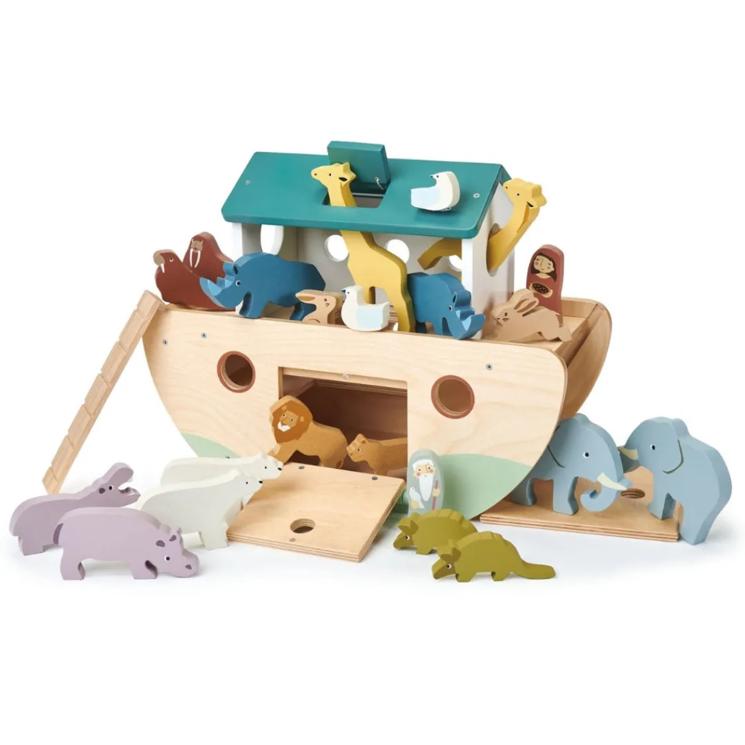 Tender Leaf Wooden Toys|4 Years < Wooden Noah’s Ark Play Set