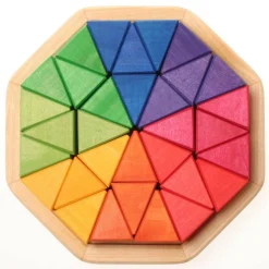 Grimm's Spiel u0026 Holz Wooden Toys|4 Years < Wooden Octagon Puzzle Blocks