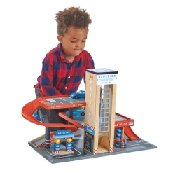 Tender Leaf Wooden Toys|4 Years < Wooden Parking Garage and Service Station