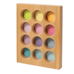 Grimm's Spiel u0026 Holz Early Learning|Wooden Toys < Wooden Pastel Sorting Board
