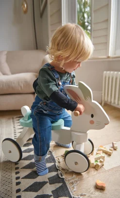 Tender Leaf 12-24 Months|Wooden Toys < Wooden Rabbit Ride On Toy