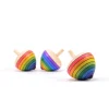 Mader Wooden Toys|4 Years < Wooden Rainbow Egg Top