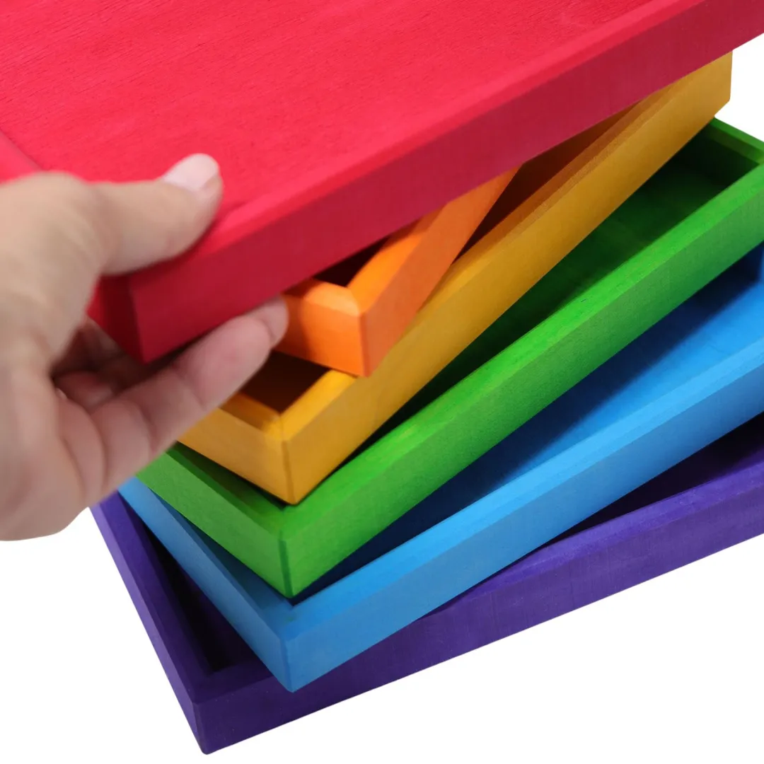 Grimm's Spiel u0026 Holz Wooden Toys|4 Years < Wooden Rainbow Frames