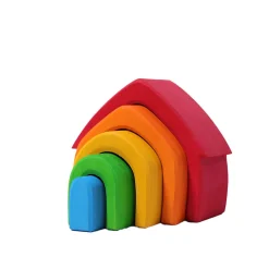 Grimm's Spiel u0026 Holz 12-24 Months|Wooden Toys < Wooden Rainbow Nesting House