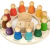 Grapat 12-24 Months|Summer Nature Table < Wooden Rainbow Perpetual Calendar with Peg Figures