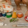 Grapat Wooden Toys|4 Years < Wooden Rainbow Pots
