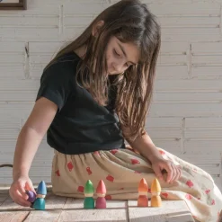 Grapat 12-24 Months|Dolls < 6 Wooden Rainbow Tomten Figures