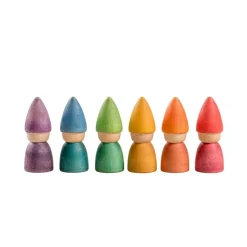 Grapat 12-24 Months|Dolls < 6 Wooden Rainbow Tomten Figures