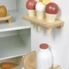 Tender Leaf Wooden Toys|4 Years < Wooden Refrigerator and Food Set