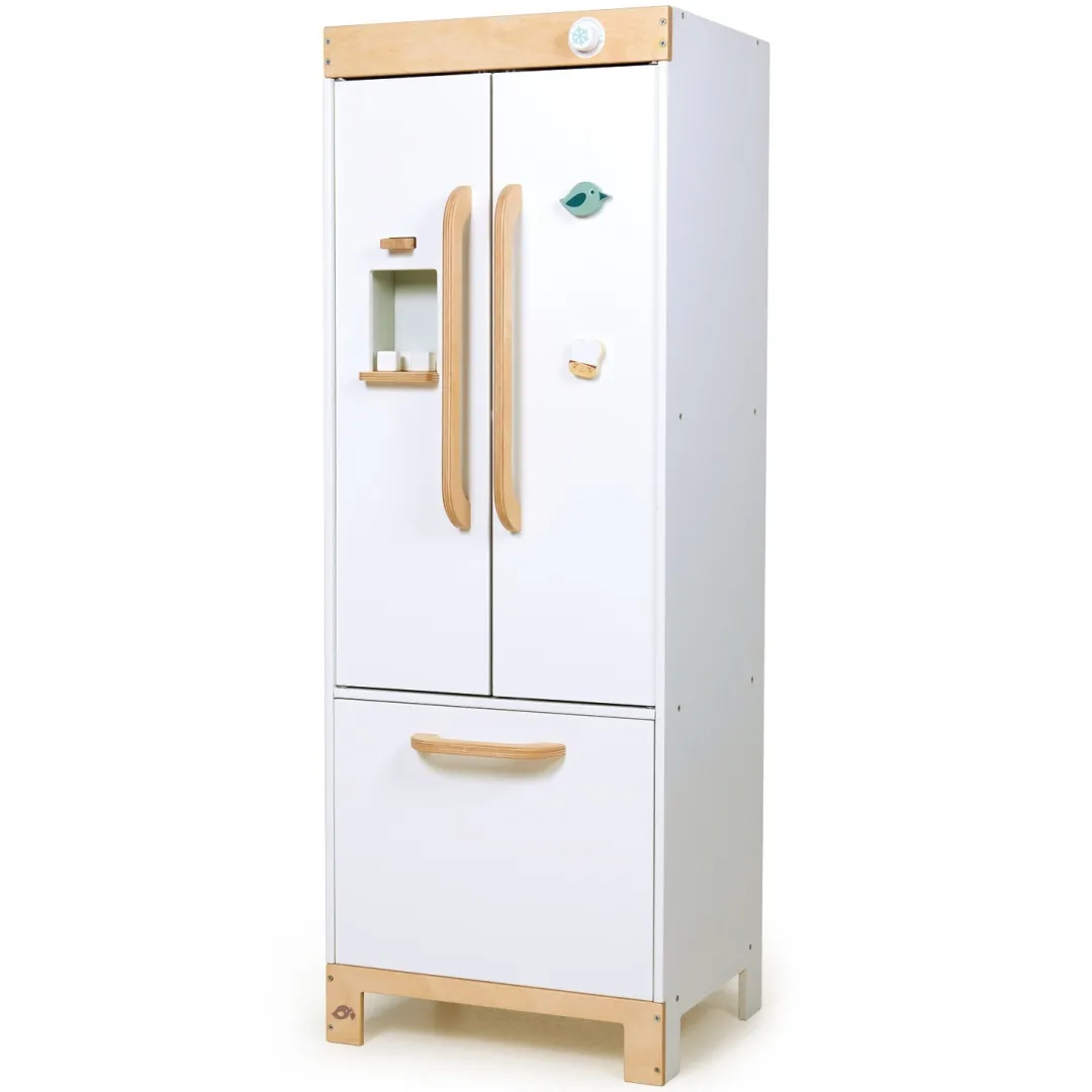 Tender Leaf Wooden Toys|4 Years < Wooden Refrigerator and Food Set