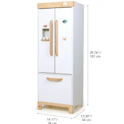 Tender Leaf Wooden Toys|4 Years < Wooden Refrigerator and Food Set