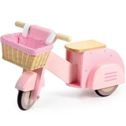 Tender Leaf Wooden Toys|2 Years < Wooden Ride-On Scooter with Basket