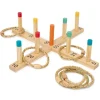 Miniland Outdoor Toys|Wooden Toys < Wooden Ring Toss Game