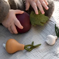 Sabo Wooden Toys|4 Years < Wooden Root Vegetable Set