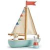 Tender Leaf Toys Wooden Toys|4 Years < Wooden Sailaway Boat