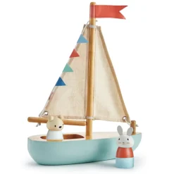 Tender Leaf Toys Wooden Toys|4 Years < Wooden Sailaway Boat