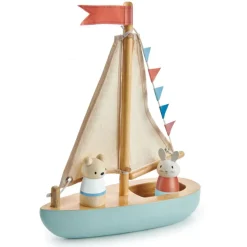 Tender Leaf Toys Wooden Toys|4 Years < Wooden Sailaway Boat