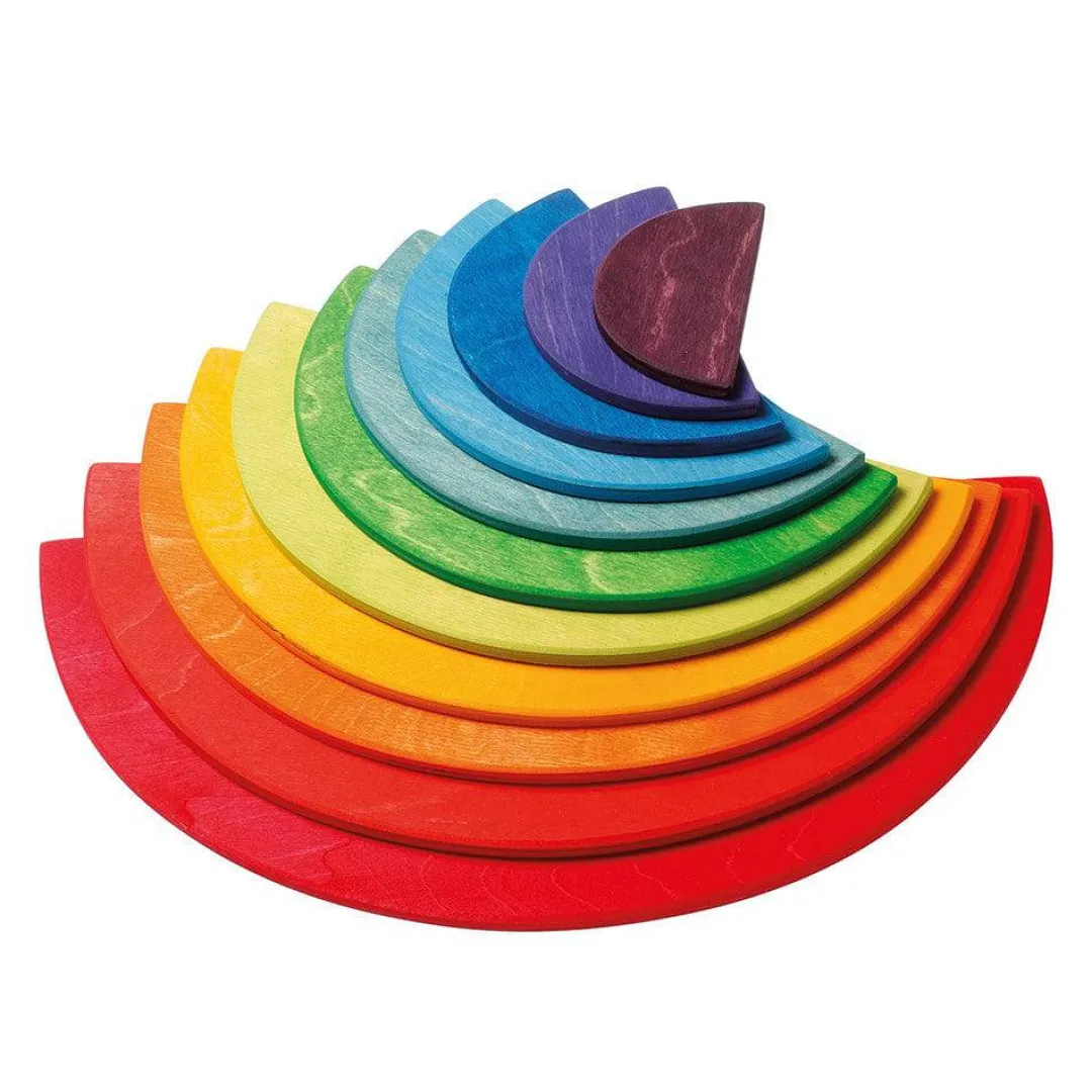 Grimm's Spiel u0026 Holz 12-24 Months|Marble & Ball Runs < Wooden Semicircle Building Set