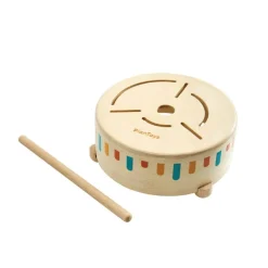PlanToys Wooden Toys|2 Years < Wooden Sensory Drum