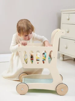 Tender Leaf Wooden Toys|4 Years < Wooden Shopping Cart