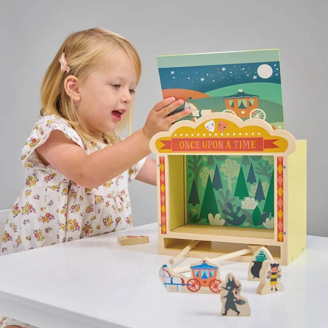 Mentari Wooden Toys|4 Years < Wooden Tabletop Theatre