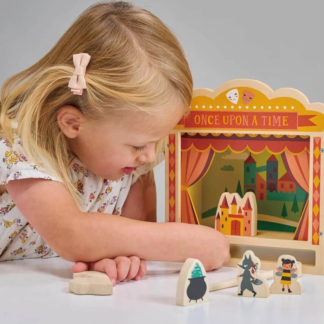 Mentari Wooden Toys|4 Years < Wooden Tabletop Theatre