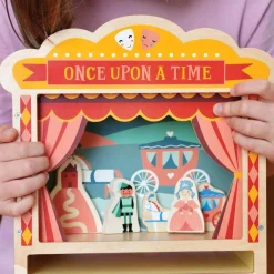 Mentari Wooden Toys|4 Years < Wooden Tabletop Theatre