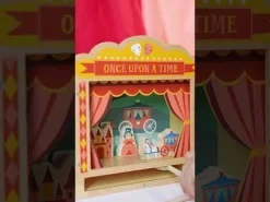 Mentari Wooden Toys|4 Years < Wooden Tabletop Theatre
