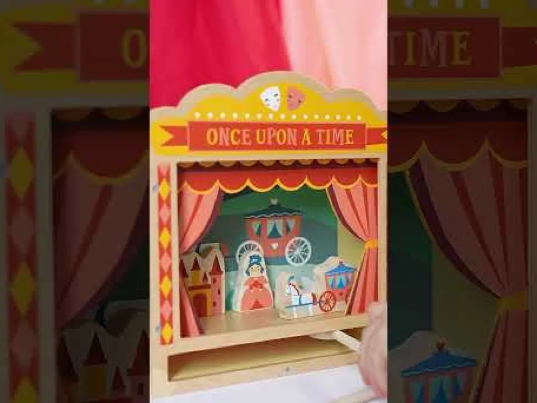 Mentari Wooden Toys|4 Years < Wooden Tabletop Theatre
