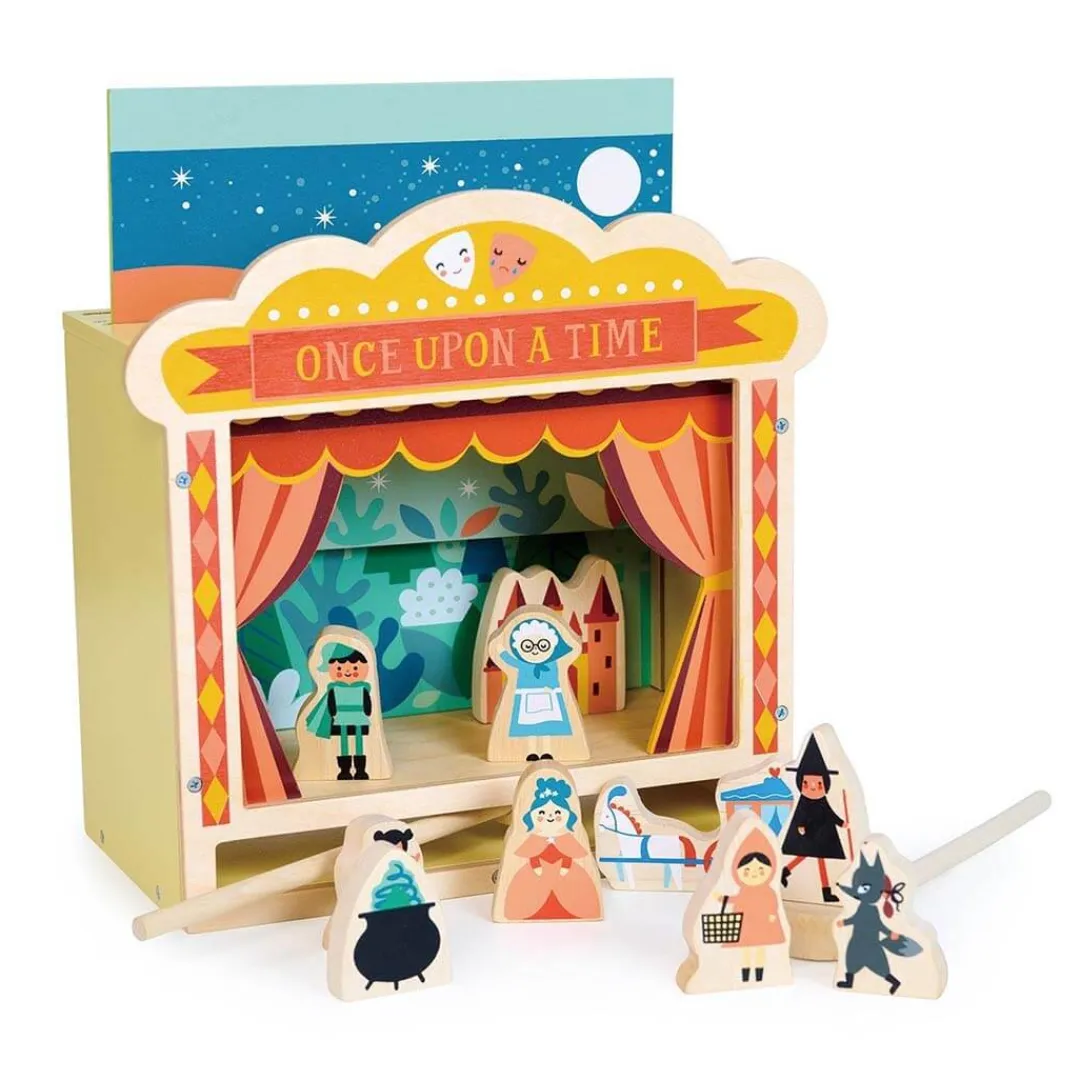 Mentari Wooden Toys|4 Years < Wooden Tabletop Theatre