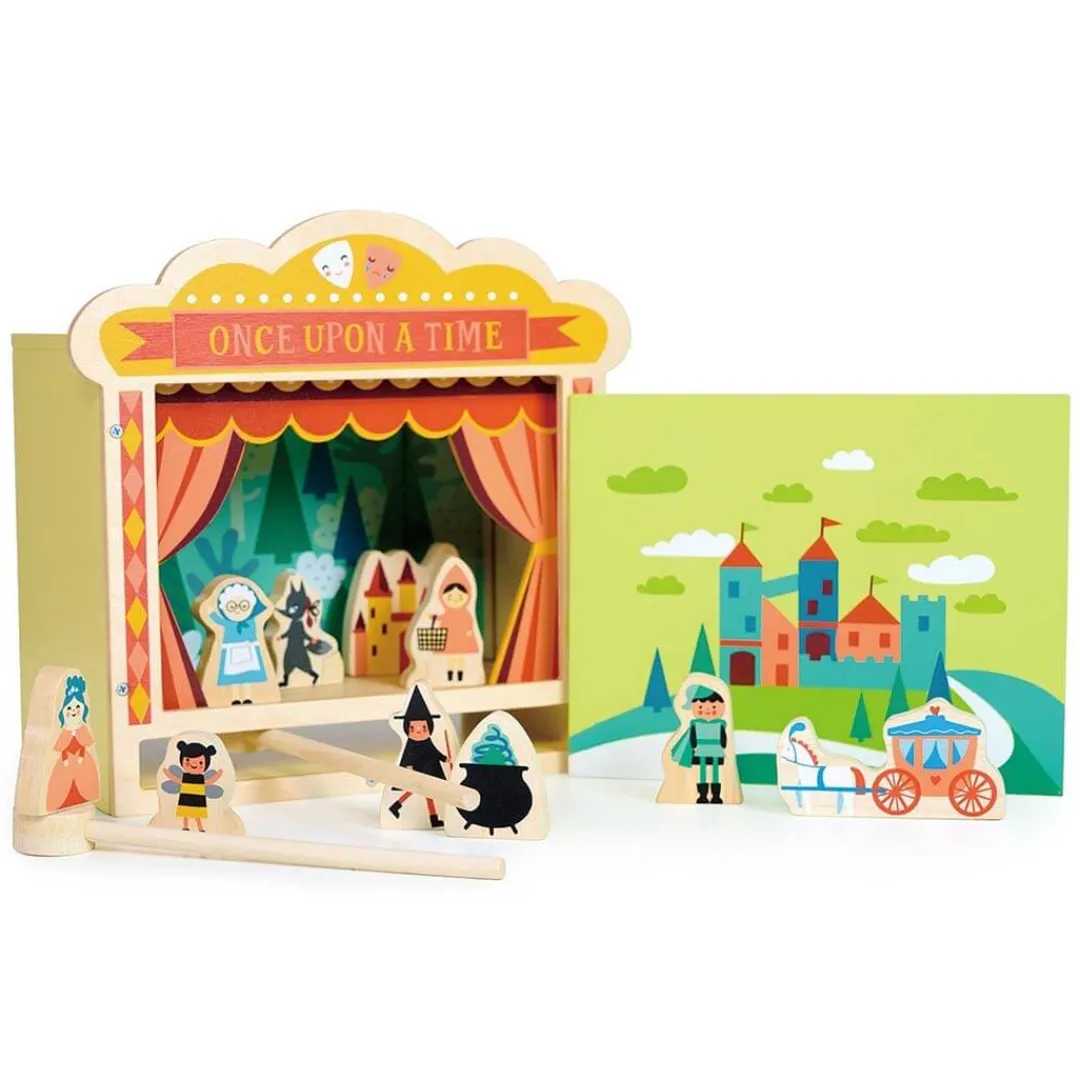Mentari Wooden Toys|4 Years < Wooden Tabletop Theatre