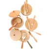 Sabo Wooden Toys|4 Years < Wooden Tableware Set - Herbal Palette